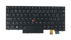 DeTech Klávesnice s podsvícením pro notebook Lenovo T470/480, CZ