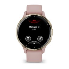 Garmin Venu 3S Cream Gold/Dust Rose, Silicone Band
