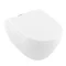 Villeroy  Boch Subway 2.0 - Závěsné WC s hlubokým splachováním, AntiBac, s CeramicPlus, alpská bílá (5614A1T2)