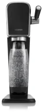 SodaStream Art čierna / výrobník sódy / bez BPA / 1x fľaša 1 L / 1x CO2 plyn (7290113764439)