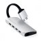Satechi TYPE-C Dual Multimedia Adapter - Silver