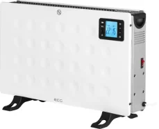 ECG TK 2080 DR biela / Elektrický ohrievač / 2000 W / 3 stupne výkonu / Turbo / diaľkové ovládanie (100001321251)