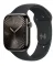 Apple Watch Series 10 GPS+Cellular 42mm Bridlicovo šedé titánové telo - Čierny športový remienok (S/M) / 130-180 mm (MWXG3QC/A)