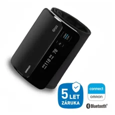 OMRON Evolv černá / Digitální tonometr na paži / Bluetooth / Android  iOS (00060-O)