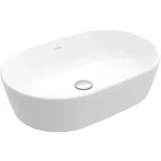 Villeroy  Boch Architectura - Umyvadlo na desku, 60x40 cm, bez přepadu, CeramicPlus, alpská bílá (5A2661R1)