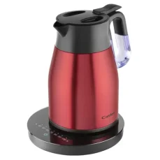 Catler KE 8120 červená / Rychlovarná termokonvice s regulací teploty / 1800W / 1.5L (8590669304172)