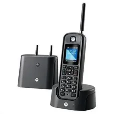 Motorola O201 černá / DECT telefon / IP67 / dosah 1 km / handsfree / podsvícený displej (E52000X60T1GWE(EF))
