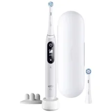 Oral-B iO Series 6s bílá / Elektrický zubní kartáček / magnetické iO / 5 režimů / AI (4210201427407)
