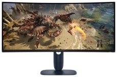 34" DELL Alienware AW3425DWM curved čierna / LED / 3440x1440 / 21:9 / 2ms / VA / 3000:1 / 400cd-m2 / 2x HDMI+DP (210-BQWL)