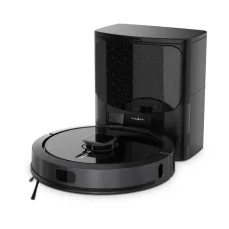 Nedis WIFIVCL002CBK čierna / Robotický vysávač 3v1 / zametanie  vysávanie  vytieranie / Wi-Fi / 0.6 l / 4000 Pa / 5200 mAh (WIFIVCL002CBK)