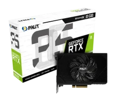 Palit GeForce RTX 3050 Storm X 8GB / 1552 - 1777 MHz / 8GB GDDR6 / 128-bit / 1x DVI + 1x HDMI + 1x DP / 115W (6) (NE63050018P1-1070F)