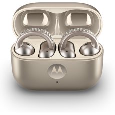 Motorola Moto Buds Loop (Sound By BOSE) bezdrôtové slúchadlá Swarovski crystals béžová