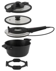 Remoska® T41/42 Tria černá / elektrický pečicí hrnec / 610 W / objem 3L (100001959274)