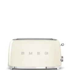 SMEG 50's Retro Style krémová / Topinkovač / 950 W / 2 sloty / 4 topinky / doprodej (TSF02CREU)