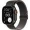 Apple Watch Ultra 3 (2025) 49mm Čierny titán s čiernym titánovým milánskym ťahom S