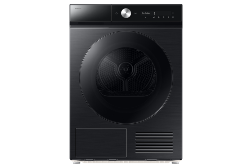 Samsung 9kg Bespoke Sušička Prádla s Quick Drive a programy AI Dry+ a Silent Dry Černá Černá DV90DB8845GBU4