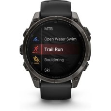 Garmin fenix 8 AMOLED Sapphire 43 mm tmavosivé