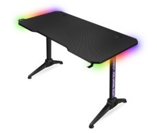 Connect IT NEO+ herní stůl s RGB podsvícením - černá