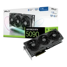 PNY RTX 5090 OC Triple Fan 32GB / 2400MHz / 32GB GDDR7 / 512-bit / 1x HDMI + 3x DP / 1000W (16) (VCG509032TFXPB1-O)