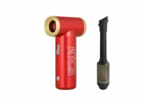 KiCA Jet Fan 2 ventilátor + nadstavec na vysávanie červená / aku ventilátor  vysávač / 1100 mAh / USB-C (FTKTKR)