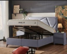 Alpi MOON SET 180x200 s matrací - šedá