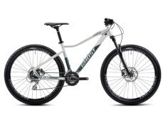 GHOST Lanao Essential 27.5 Pearl White/Metallic Green Gloss - M