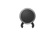 Samsung Magnetická bezdrátová rychlonabíječka do auta Černá GP-PWU025WIBBW