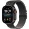 Apple Watch Ultra 4 GPS + Cellular 49mm Black Titanium Case with Black Titanium Milanese Loop - S
