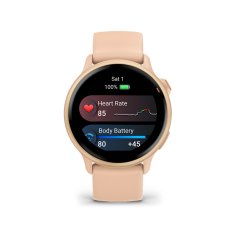 Garmin vívoactive 6, Metallic Pink Dawn / Pink Dawn Band