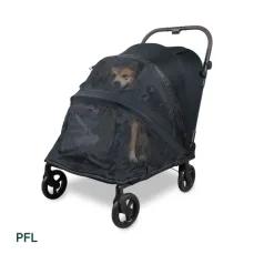Wonderfold Pet Kočárek PFL pro psy do 45 kg, black (WFPF1L-BLK)