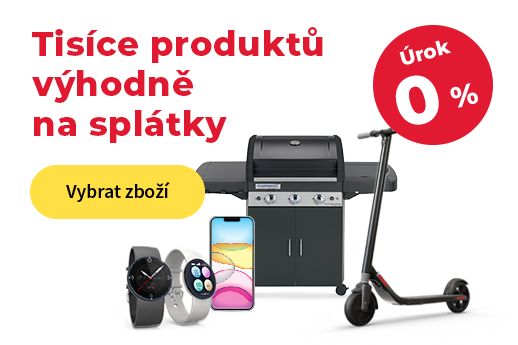 Tisíce produktů výhodně na splátky