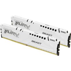 Kingston FURY Beast White DDR5 64GB 6000MT/s CL36 DIMM (2x32GB) EXPO/XMP