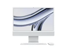 Apple iMac 24 4.5K M3 (2023) strieborná / 24 / Apple M3 / 8GB / 256GB SSD / Apple 8-core / macOS (MQR93CZ/A)