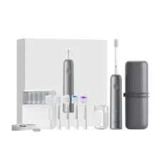 Laifen electrtic toothbrush LFTB01-A giftbox šedá / elektrická kefka / bluetooth / 66000 kmitov (6976973856965)