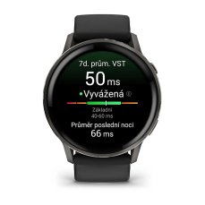 Garmin Venu 4 - 45 mm, Slate / Černý SB