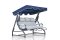 Garden Triple Swing Chair Salvia 1 - Multicolor