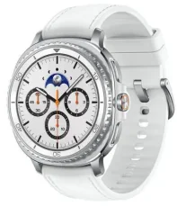 Samsung Galaxy Watch 8 Classic (46 mm) LTE biela / Chytré hodinky / AMOLED / Wi-Fi / Bluetooth / GPS / Wear OS (SM-L505FZWAEUE)