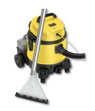 Clatronic BSS 1309 / viacúčelový vysávač 4v1 / 1200 W / nádoba 4L / nádrž na mokré čistenie 20L / žlto-čierna (BSS 1309)