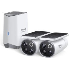 Baseus Security S1 Pro 3K venkovní kamera (sada 2ks+centrální stanice) bílá