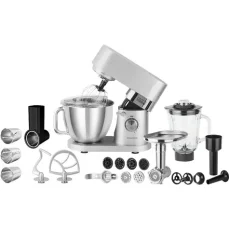 Philco PHSM 9100 strieborná / Kuchynský robot / 1500 W / 5.5 l / 2 motory (8590669289615)