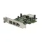 StarTech PCI Express FireWire karta / Řadič / PCIe / IEEE 1394 FireWire / zelená (PEX1394B3LP)