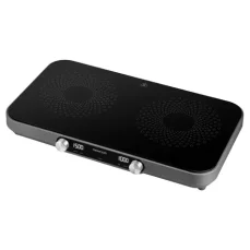 SENCOR SCP 2803BK černá / Dvouplotýnkový sklokeramický vařič / 2x 20cm / 2200W  1300W (8590669327874)