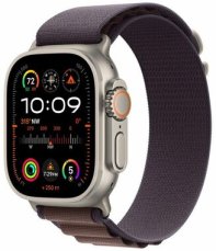 Apple Watch Ultra 2 (2023) GPS+Cellular 49mm Titanové telo - Indigový remienok Alpský ťah (L) / 165-210mm (MREW3FQC/A)