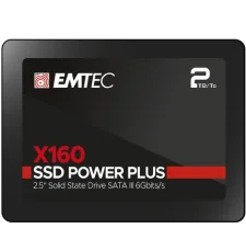 EMTEC X160 SSD Power Plus 2TB / SSD / SATA3 2.5" / Čtení: 520MBs / zápis: 500MBs (ECSSD2TNX160)