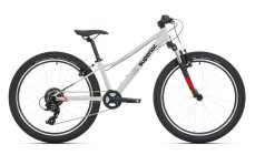 Superior RACER 24 / Gloss Grey 2026 Průměr kol: 24", Velikost rámu: UNI, Výška jezdce: 125 - 150 cm: SKLADEM