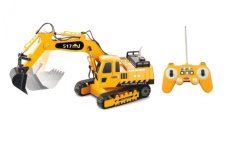 RC bagr 1/20 - 6 funkcí - na dálkové ovládání
