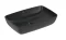 Villeroy  Boch Artis - Umyvadlo na desku 58x39 cm, bez přepadu, bez otvoru pro baterii, CeramicPlus, Pure Black (417258R7)