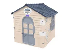 Dětský domeček Mochtoys s kytičkami