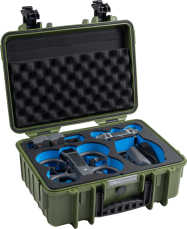 B&W BW Outdoor Cases Type 4000 for DJI Avata 2 (Bronzovo zelený) (109647)