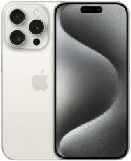 Apple iPhone 15 Pro 1TB Titanová biela / 6.1" / 1TB / iOS17.3 (MTVD3SX/A)